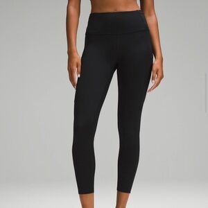 Fast and Free High-Rise Tight 25"	
Black	
Size: 8
